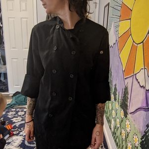 Black chef coat